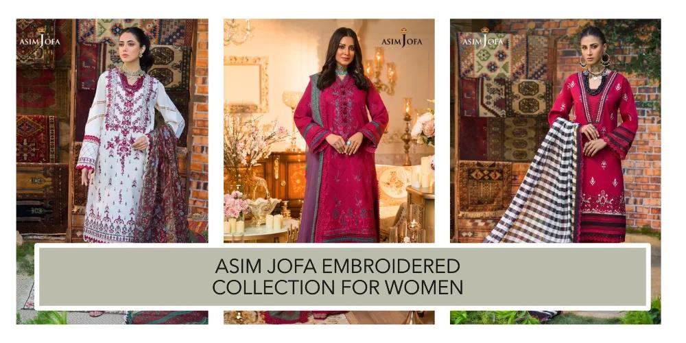 Asim Jofa Embroidered Wear Collection For Women