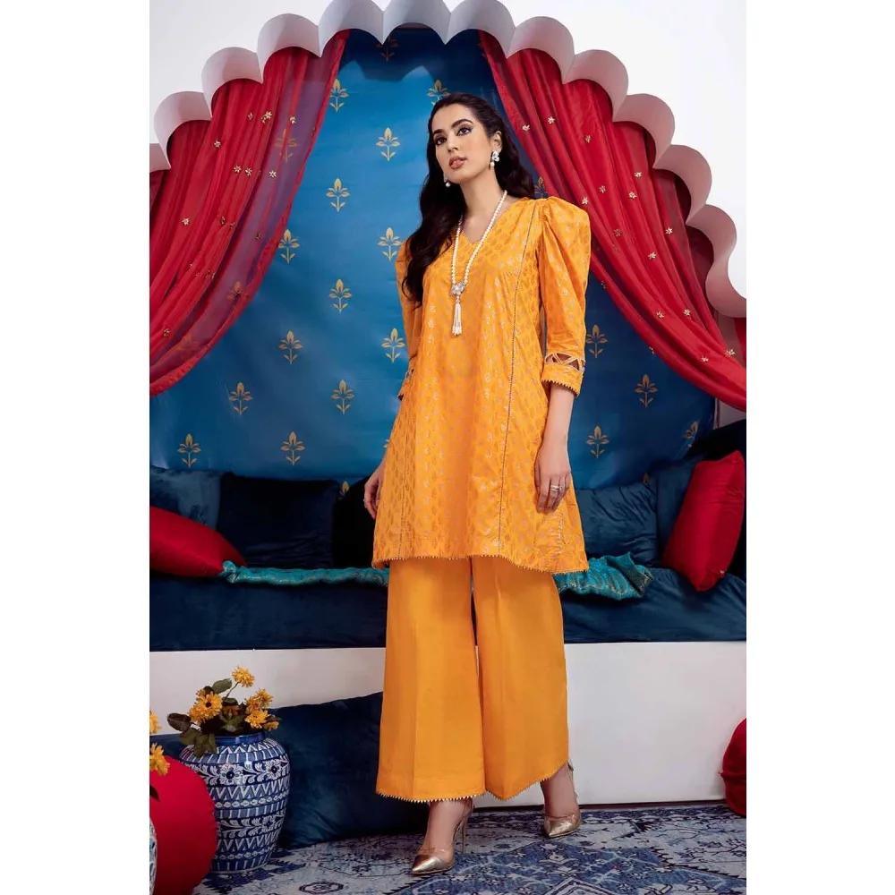 2 PC Lawn Unstitched Glitter Printed Suit FE-12205 by Gul Ahmed