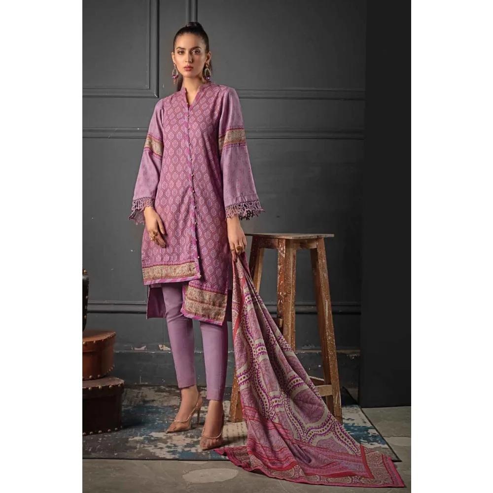3PC Unstitched Cotton Slub Suit CS-12003 B by Gul Ahmed