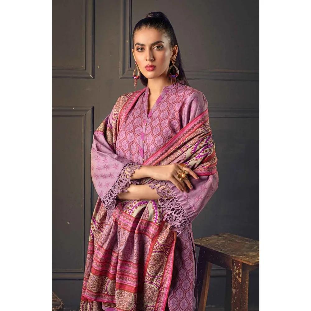 3PC Unstitched Cotton Slub Suit CS-12003 B by Gul Ahmed
