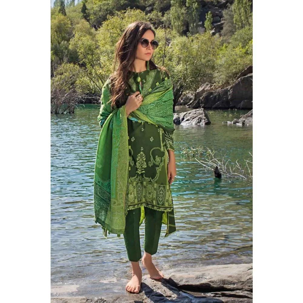 3PC Unstitched Khaddar Suit With Poly Viscose Dupatta PVS-12014 by Gul Ahmed