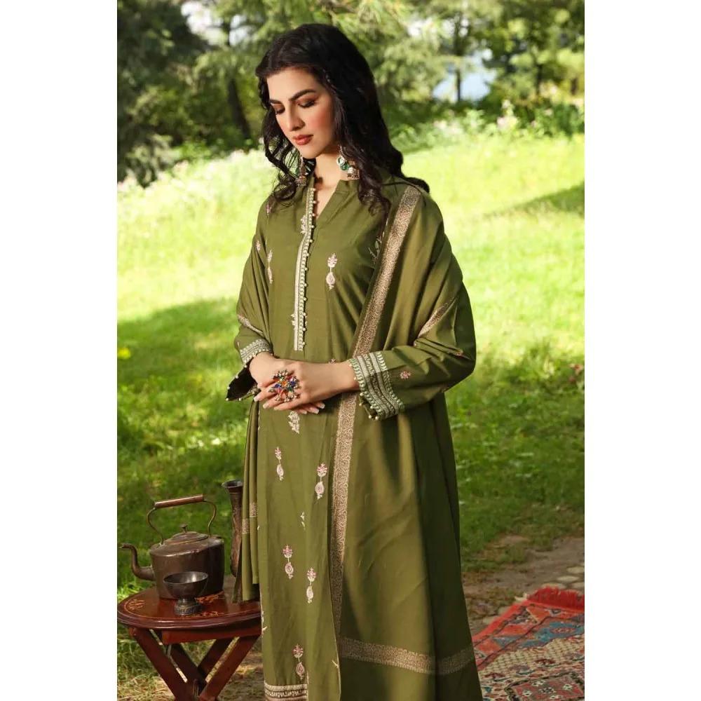 3PC Unstitched Pashmina Shawl Suit AP-12028 - Gul Ahmed Ideas