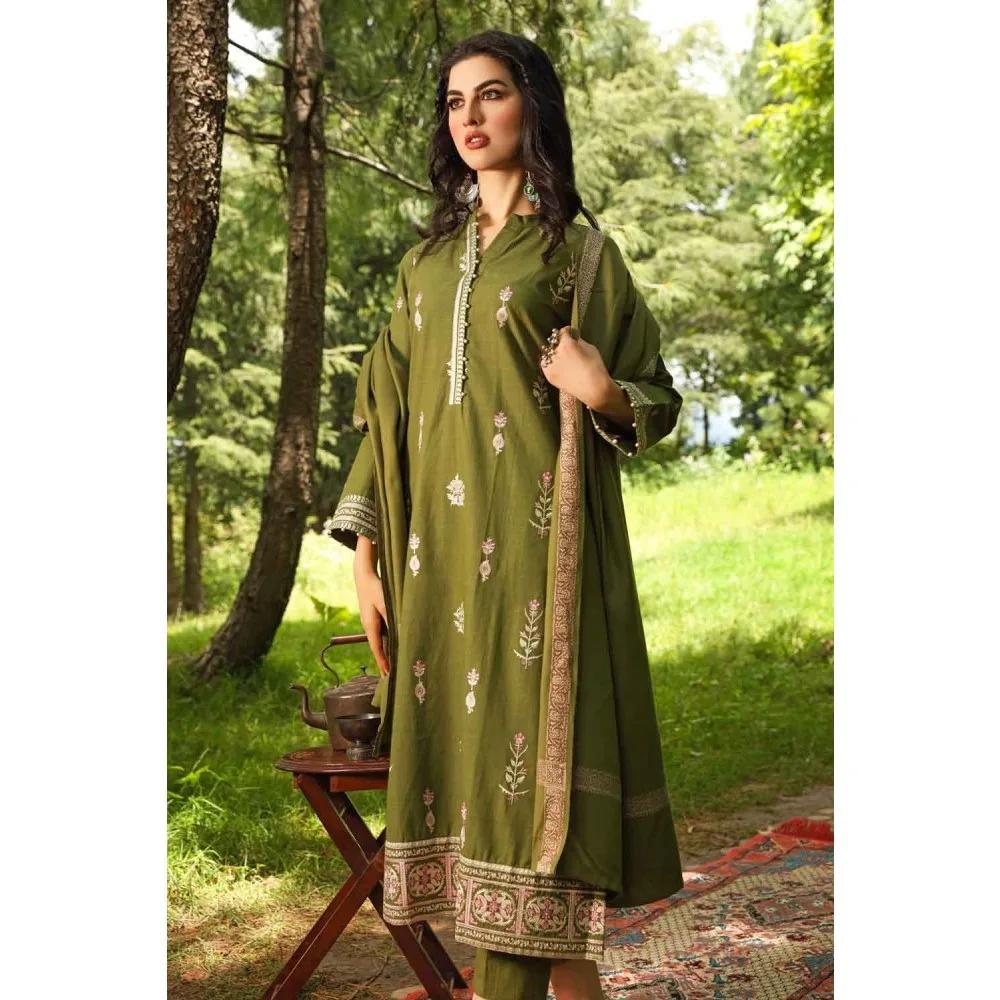 3PC Unstitched Pashmina Shawl Suit AP-12028 - Gul Ahmed Ideas