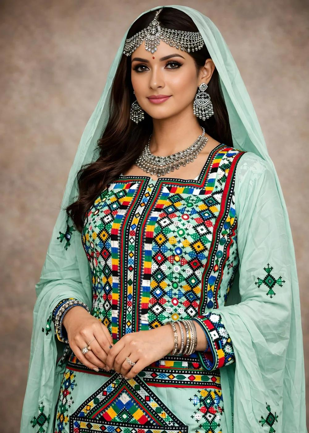 Askani Group 3-Piece Unstitched Luxury Embroidered Georgette Shirt with Luxury Embroidered Georgette Dupatta