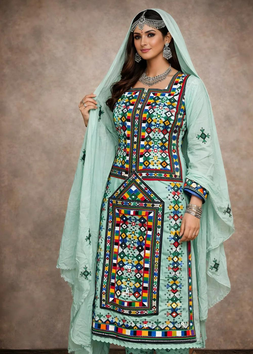 Askani Group 3-Piece Unstitched Luxury Embroidered Georgette Shirt with Luxury Embroidered Georgette Dupatta