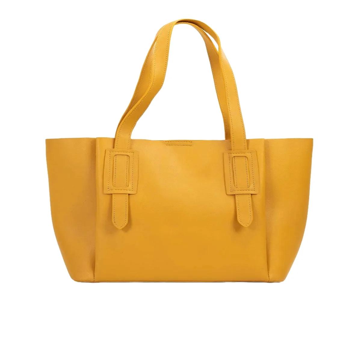 Askani Group Mustard-Yellow Tote Bag Organizer is the Perfect Blend of style & Functionality for the Modern Woman on the GO