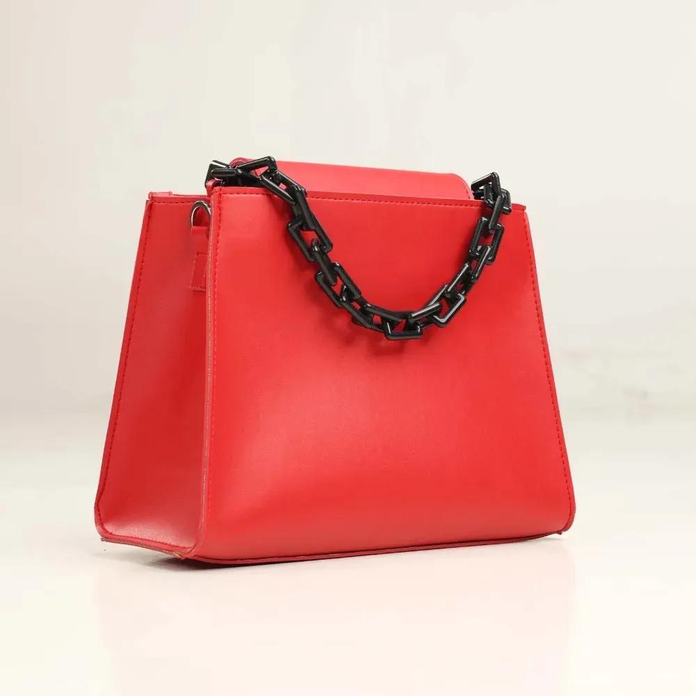 Askani Group Premium Quality Red Women's Shoulder Bag – Stylish, Durable & Spacious Shoulder Bag for Everyday Use – Perfect Accessory for Modern Ladies – Elegant & Timeless
