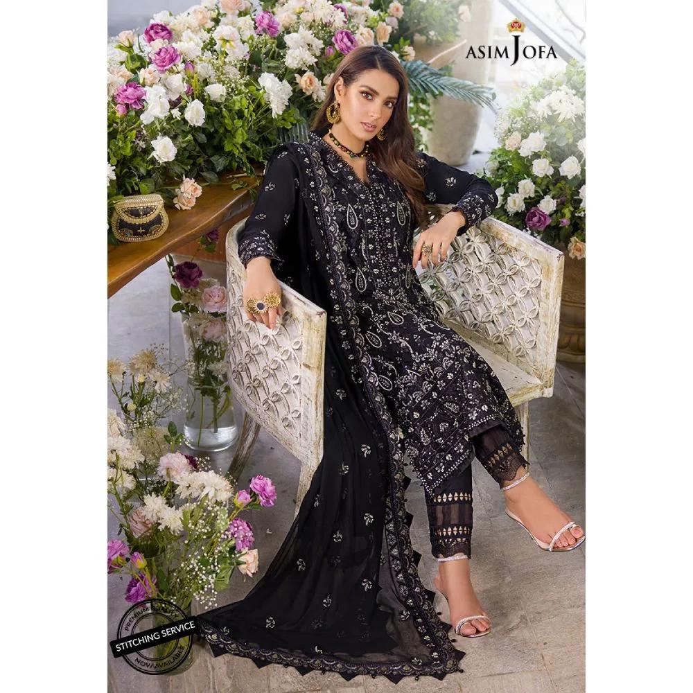 Chikankari Collection AJCK-08 by Asim Jofa