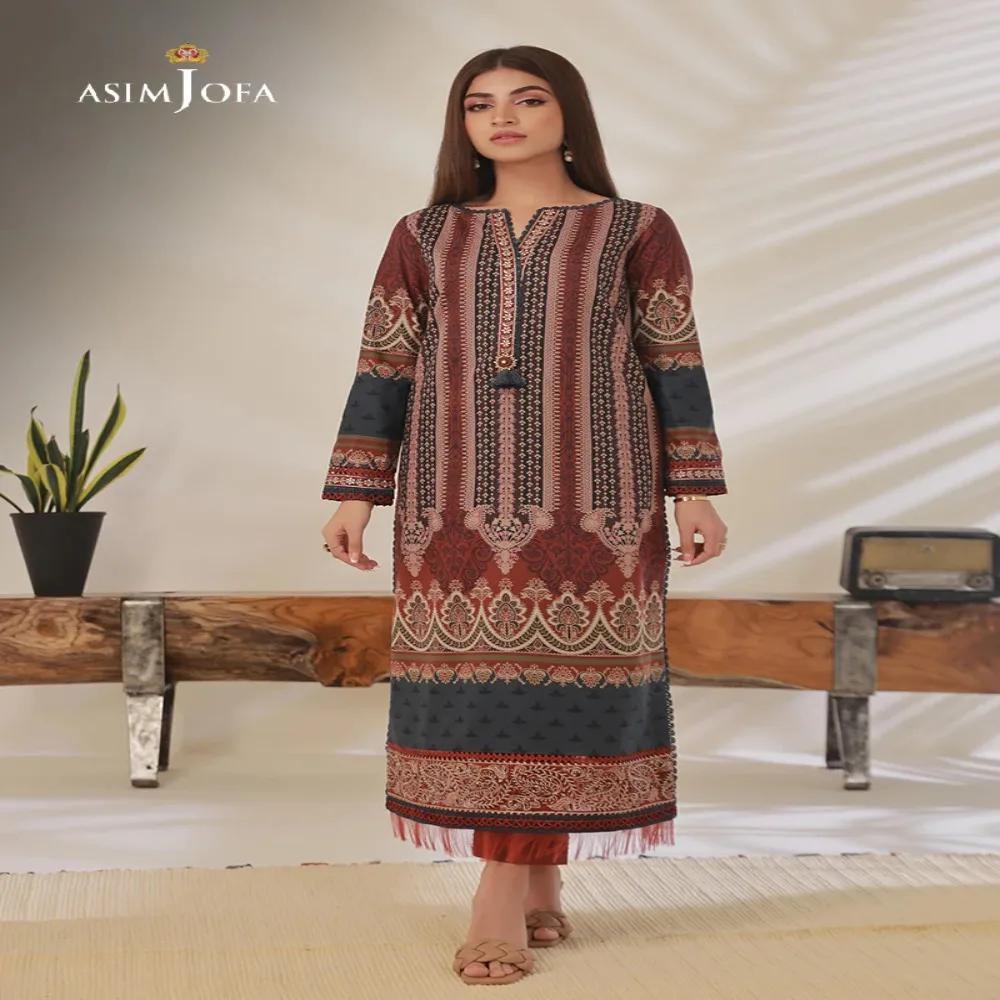 Discover Glamour: 2-Piece Asim Jofa Printed Collection - Fashion Unleashed! AJBP-25