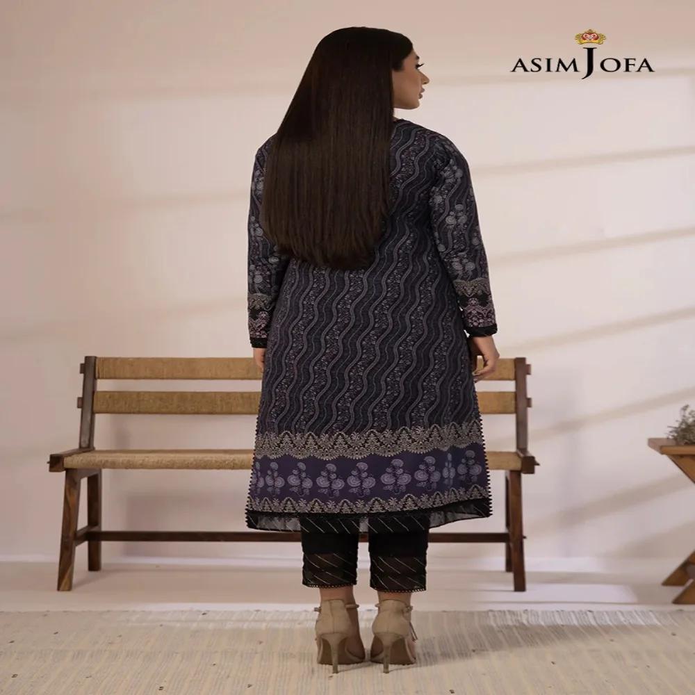 Discover Glamour: 2-Piece Asim Jofa Printed Collection - Fashion Unleashed! AJBP-23