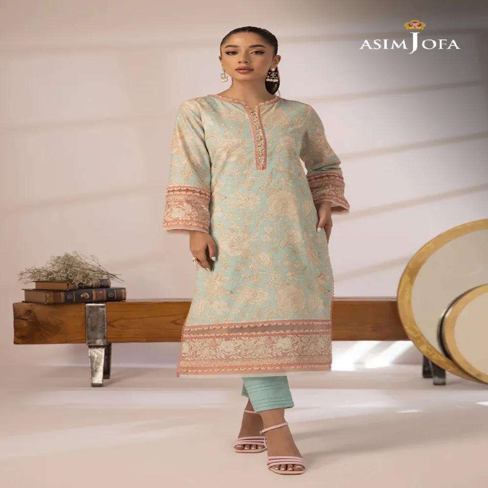Embrace Timeless Elegance with Beautiful 1-Piece Unstitched Asim Jofa Prints AJBP-26