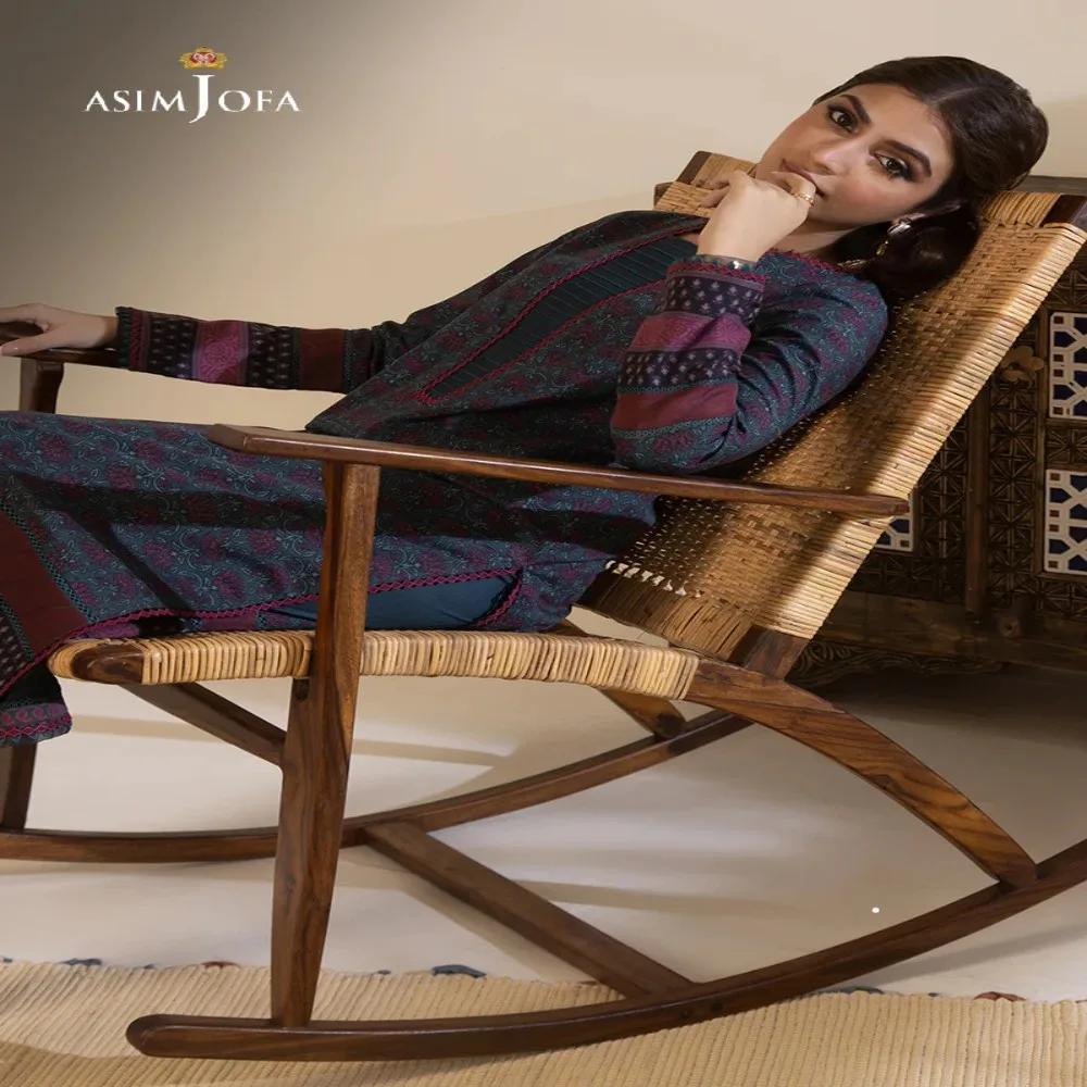 Embrace Timeless Elegance with Beautiful 1-Piece Unstitched Asim Jofa Prints AJBP-28
