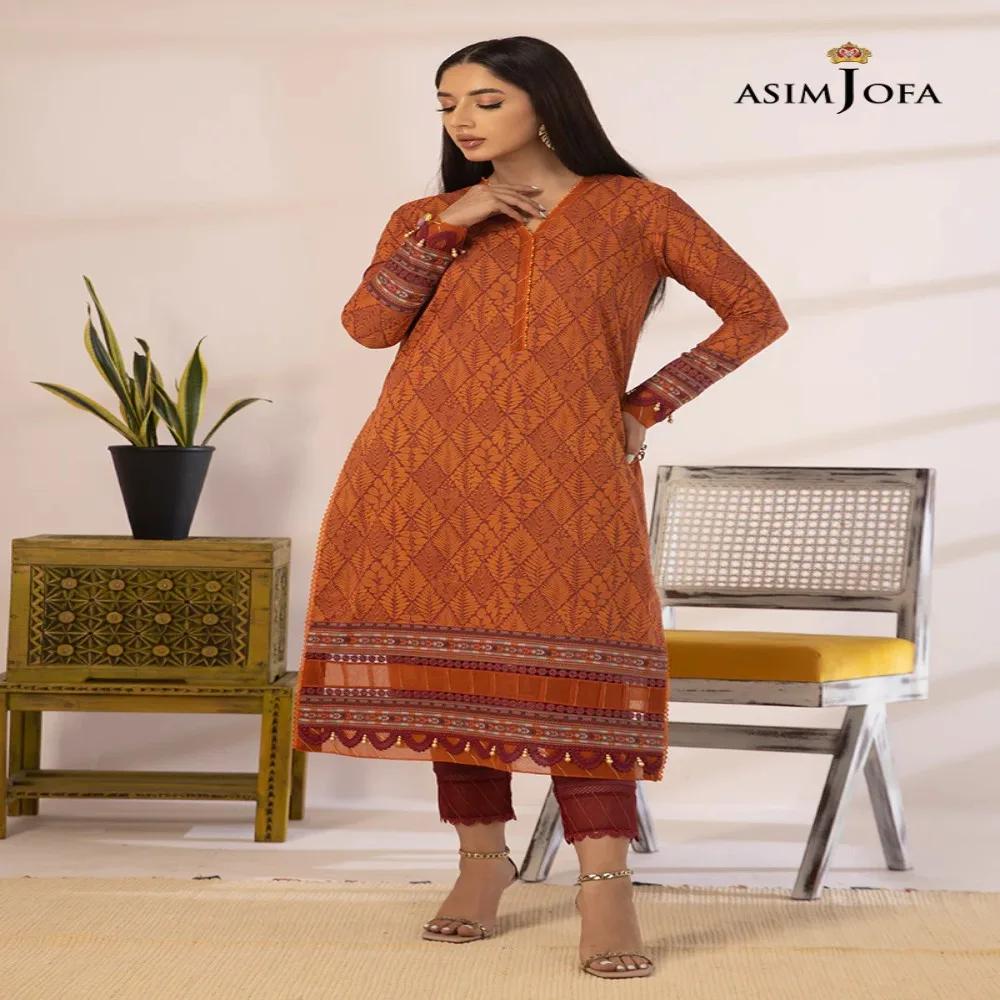Embrace Timeless Elegance with Beautiful 1-Piece Unstitched Asim Jofa Prints AJBP-30