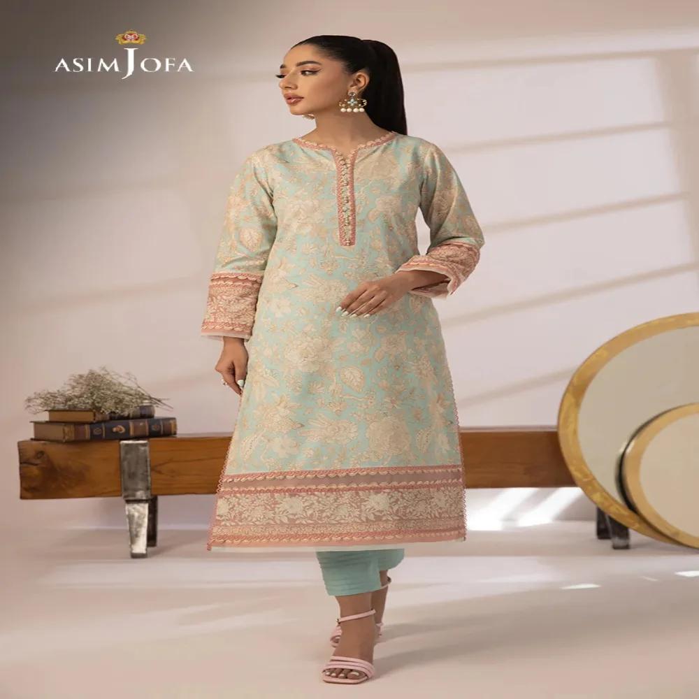 Embrace Timeless Elegance with Beautiful 1-Piece Unstitched Asim Jofa Prints AJBP-26
