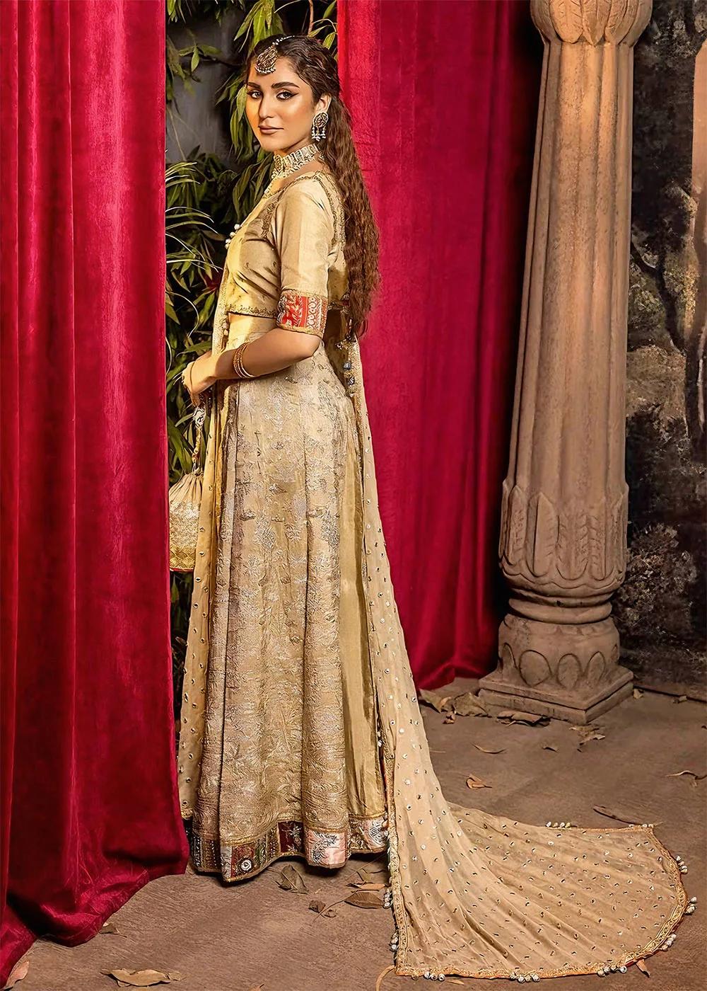 Enchanting Wedding Elegance | Faiza Faisal's 3-Piece Luxury Formals 2024