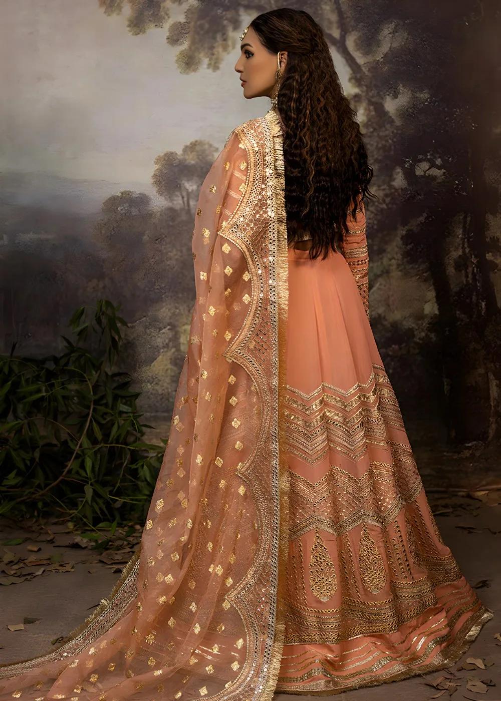 Faiza Faisal 3-Piece Luxury Embroidered Thai Silk Shah Begum Unstitched Formals Suit
