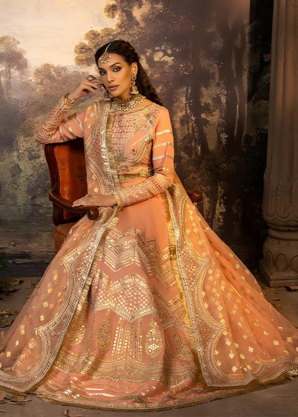 Faiza Faisal 3-Piece Luxury Embroidered Thai Silk Shah Begum Unstitched Formals Suit