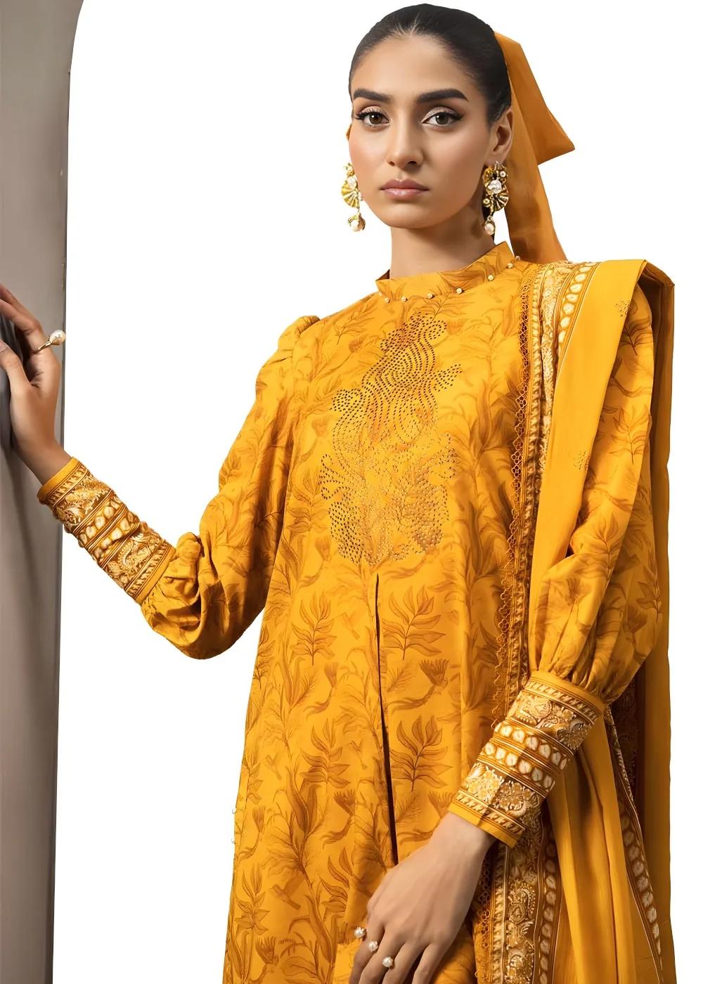 Gul Ahmed 3-Piece Printed Lawn Suit DN-42035