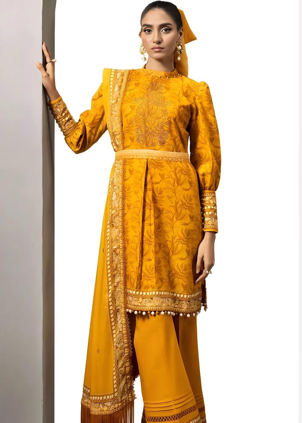 Gul Ahmed 3-Piece Printed Lawn Suit DN-42035
