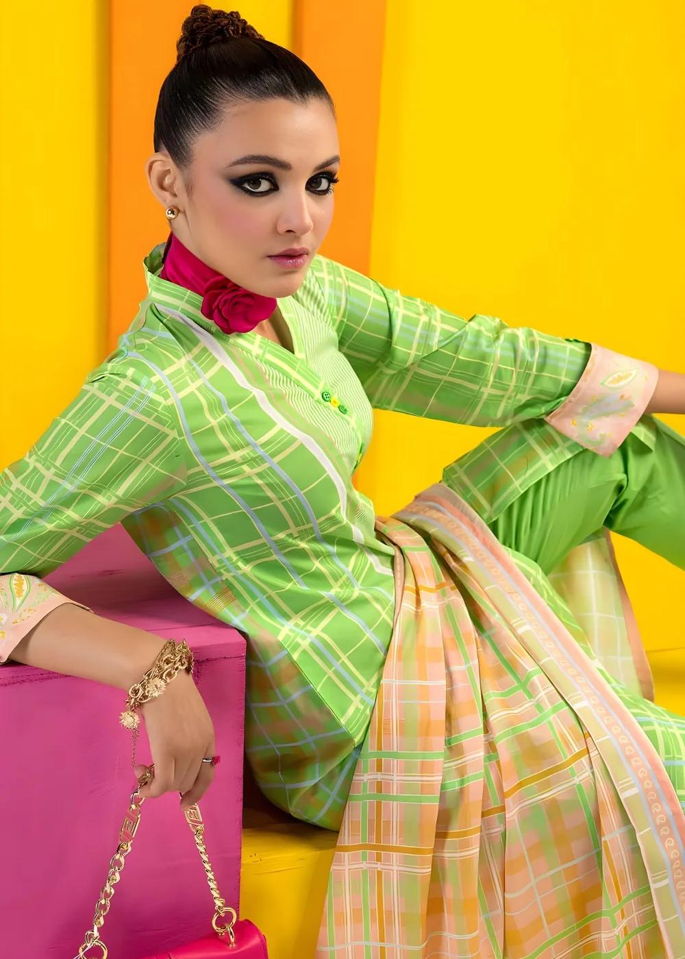 Gul Ahmed 3-Piece Printed Lawn Unstitched Suit – CL-42148