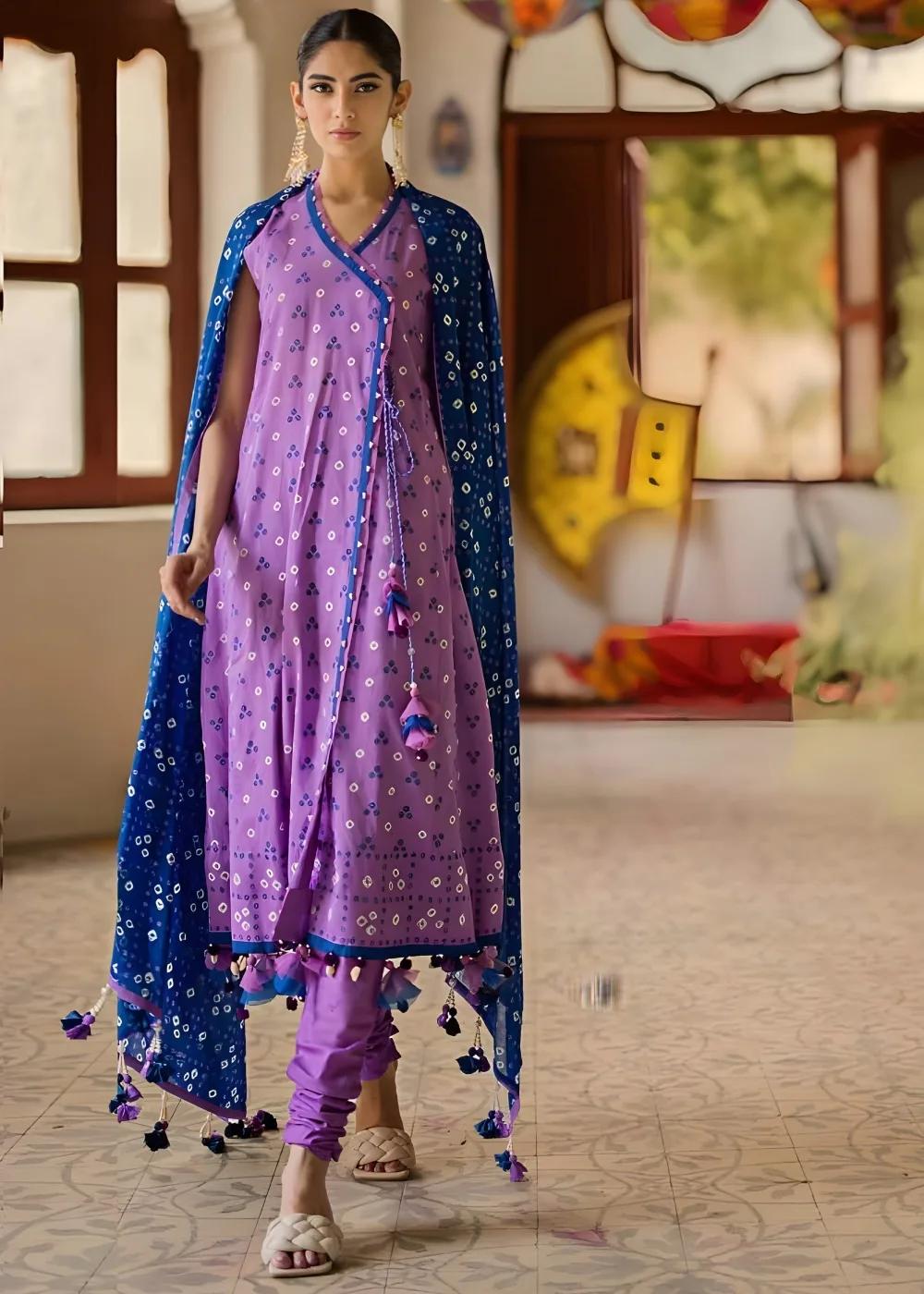 Gul Ahmed 3-Piece Unstitched Printed Lawn Shirt with Lawn Dupatta CL-42016 B