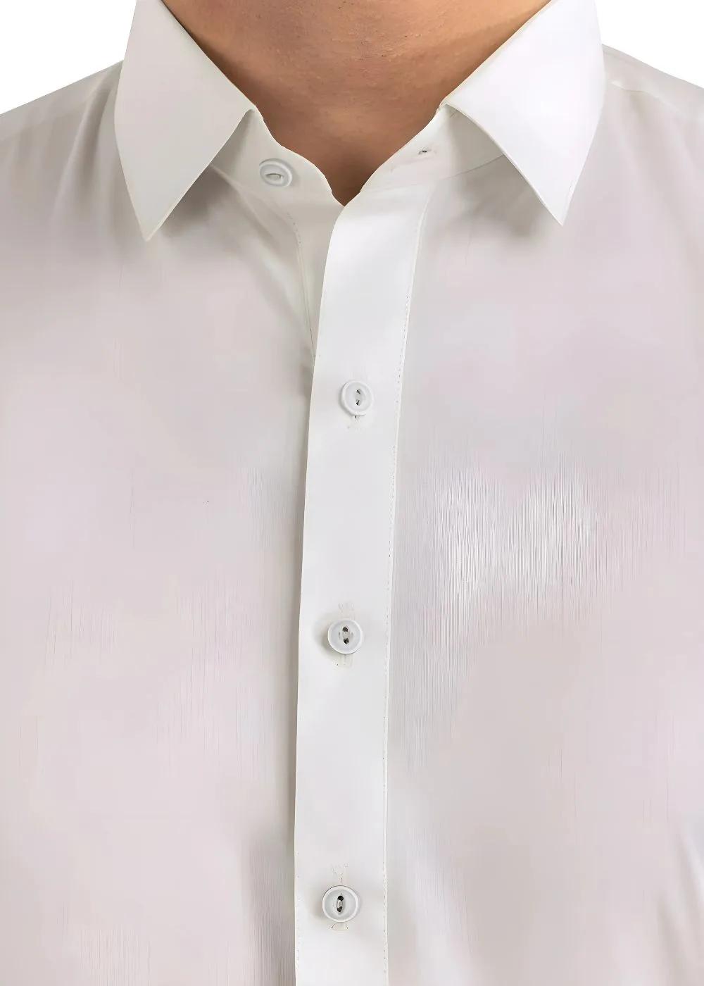 Gul Ahmed Ash White Ambassador Wash & Wear Unstitched Fabric