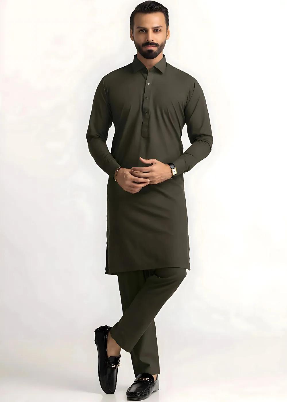 Gul Ahmed Grape Leaf Ambassador Wash & Wear Unstitched Fabric