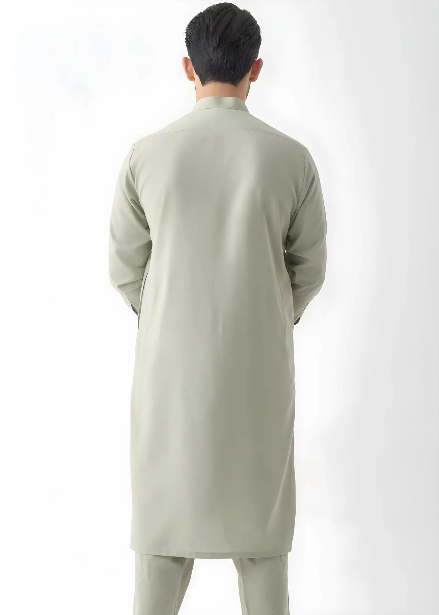 Gul Ahmed Gul-e-Makhmal Light Green Premium Fine Wash & Wear Unstitched Fabric Suit