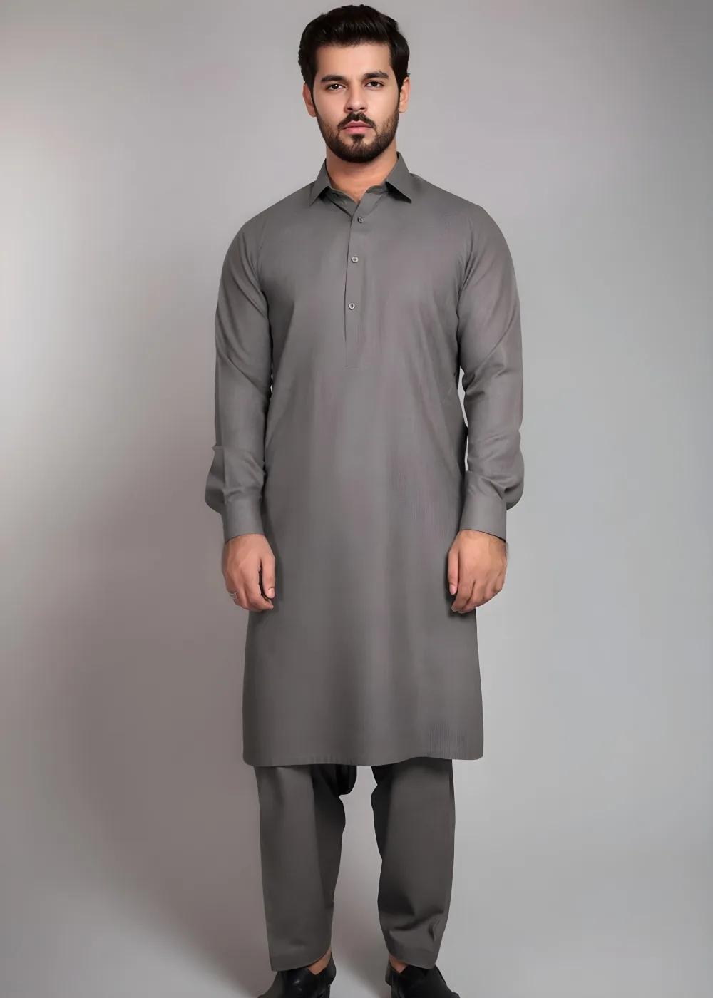 Gul Ahmed Malaysia Wash & Wear Unstitched Fabric Vision Opera-PS Suit
