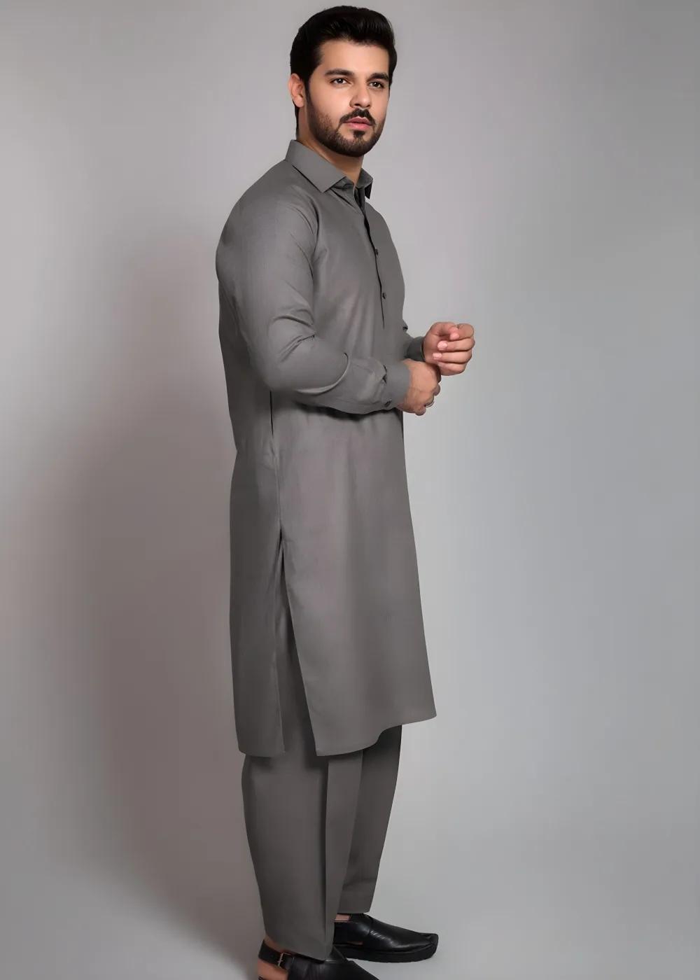 Gul Ahmed Malaysia Wash & Wear Unstitched Fabric Vision Opera-PS Suit