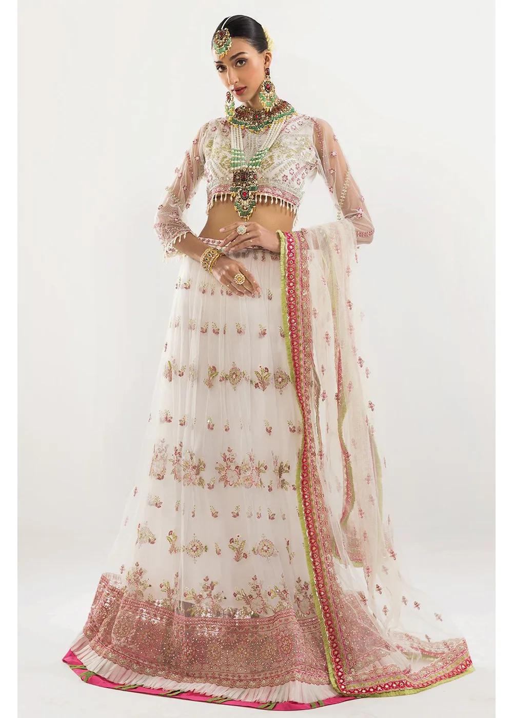 KHAS Store 3-Piece Unstitched Premium Embroidered Luxury Chiffon Suit KNAC-1774 - Elevate Your Style
