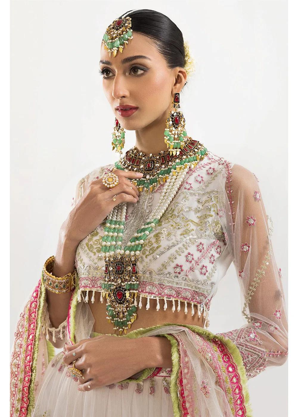 KHAS Store 3-Piece Unstitched Premium Embroidered Luxury Chiffon Suit KNAC-1774 - Elevate Your Style