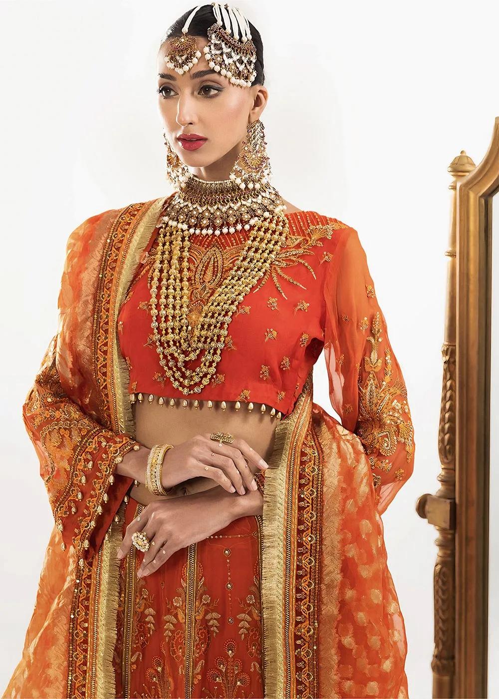 KHAS Store 3-Piece Unstitched Premium Embroidered Luxury Chiffon Suit KNAC-1771