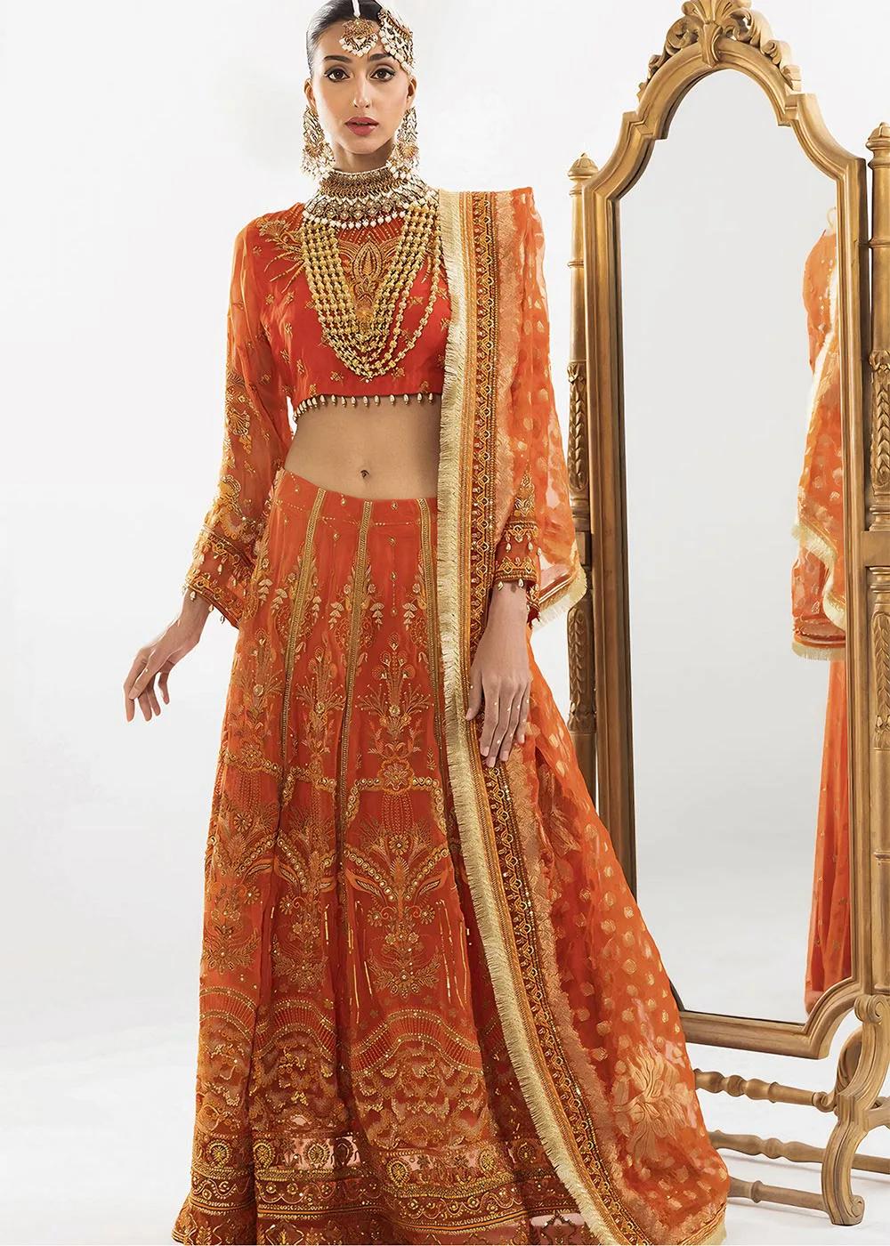 KHAS Store 3-Piece Unstitched Premium Embroidered Luxury Chiffon Suit KNAC-1771