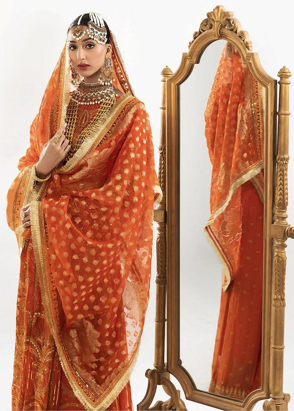 KHAS Store 3-Piece Unstitched Premium Embroidered Luxury Chiffon Suit KNAC-1771