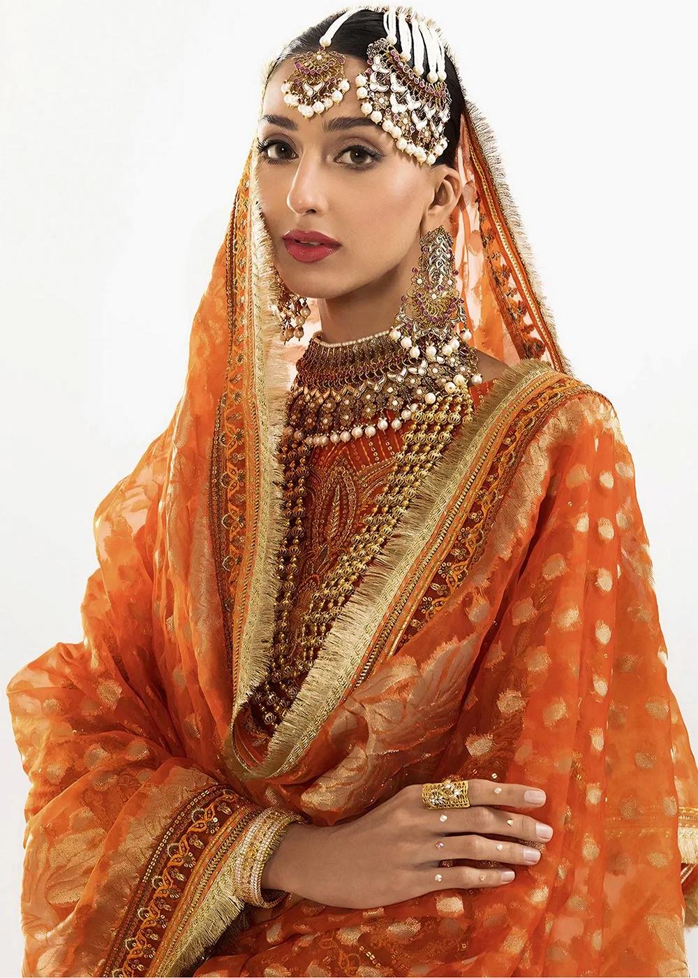 KHAS Store 3-Piece Unstitched Premium Embroidered Luxury Chiffon Suit KNAC-1771