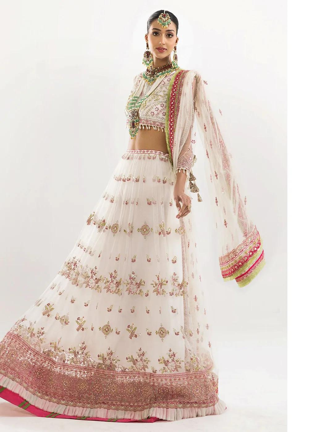 KHAS Store 3-Piece Unstitched Premium Embroidered Luxury Chiffon Suit KNAC-1774 - Elevate Your Style