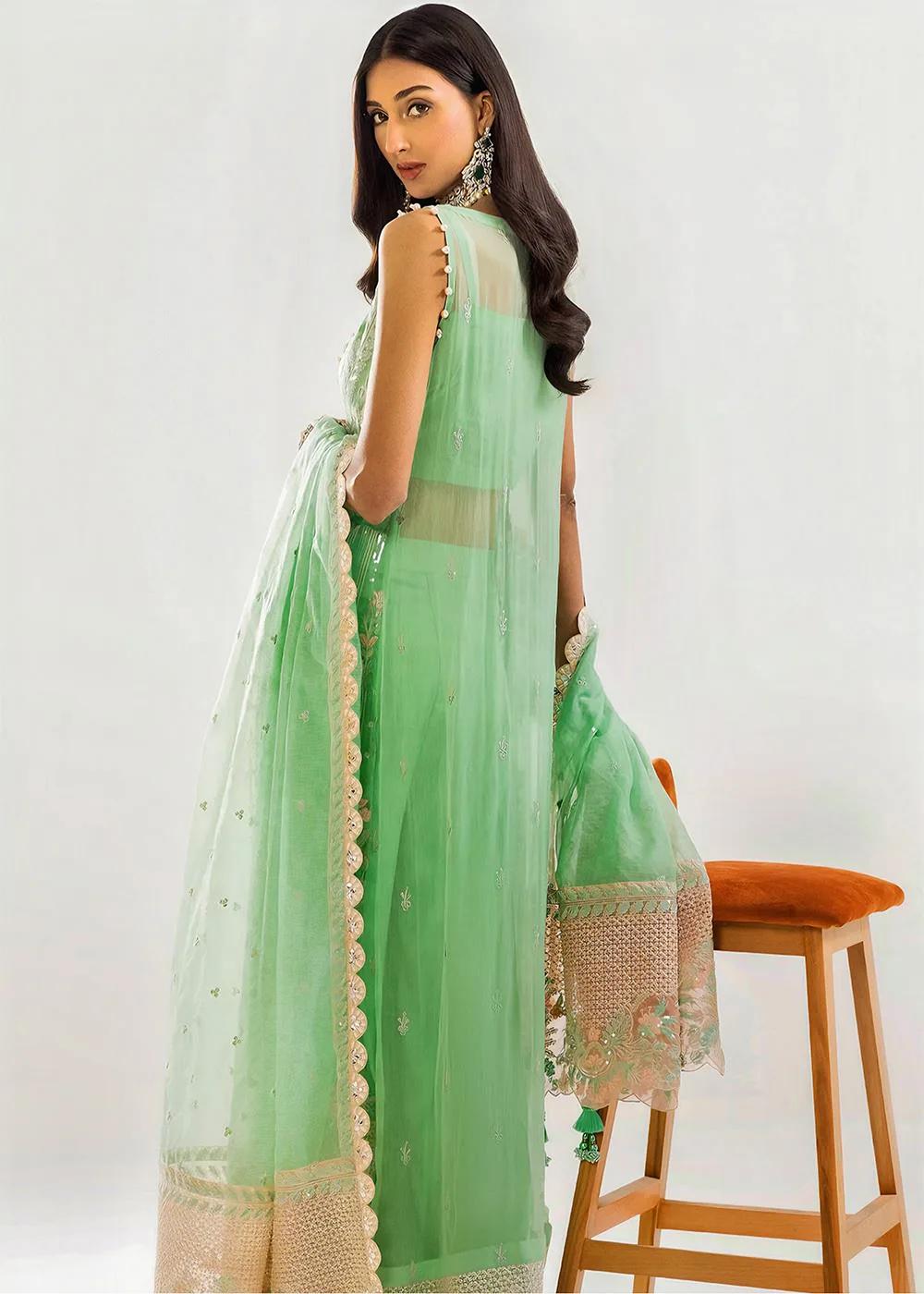 Khas Store 3-Piece Unstitched Premium Embroidered Luxury Chiffon Suit KNAC-1772