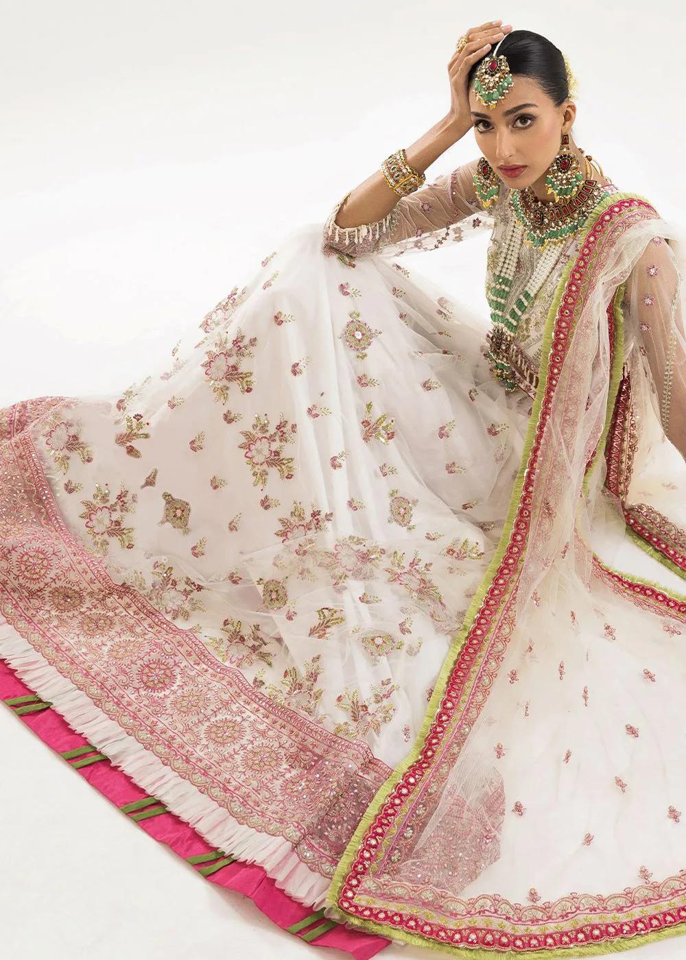 KHAS Store 3-Piece Unstitched Premium Embroidered Luxury Chiffon Suit KNAC-1774 - Elevate Your Style