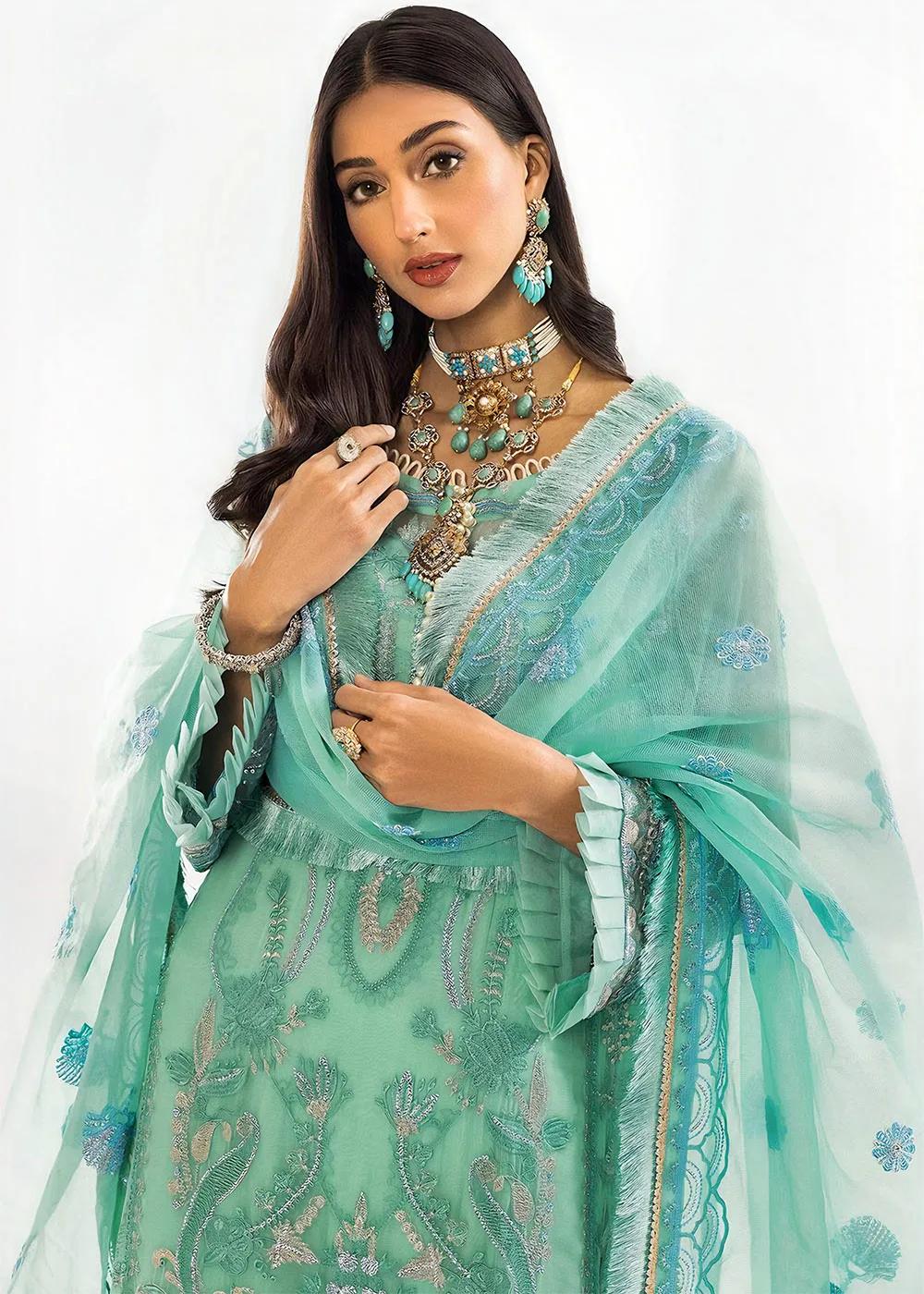 Khas Store 3-Piece Unstitched Premium Embroidered Luxury Chiffon Suit KNAC-1773
