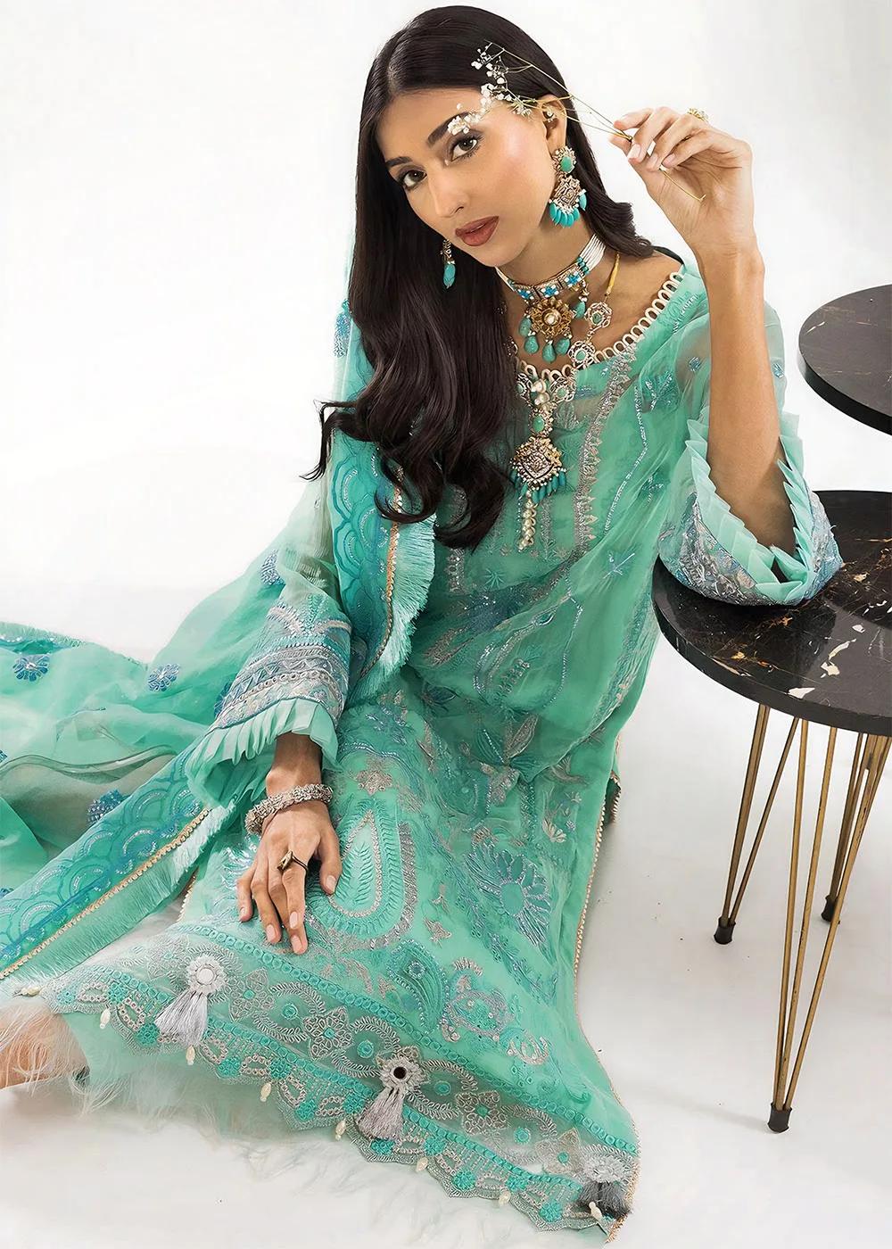 Khas Store 3-Piece Unstitched Premium Embroidered Luxury Chiffon Suit KNAC-1773