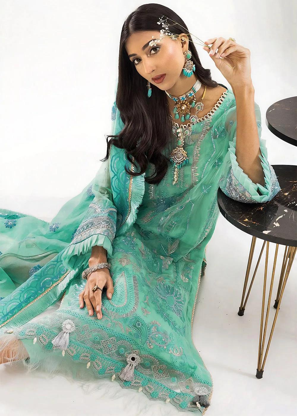 Khas Store 3-Piece Unstitched Premium Embroidered Luxury Chiffon Suit KNAC-1773