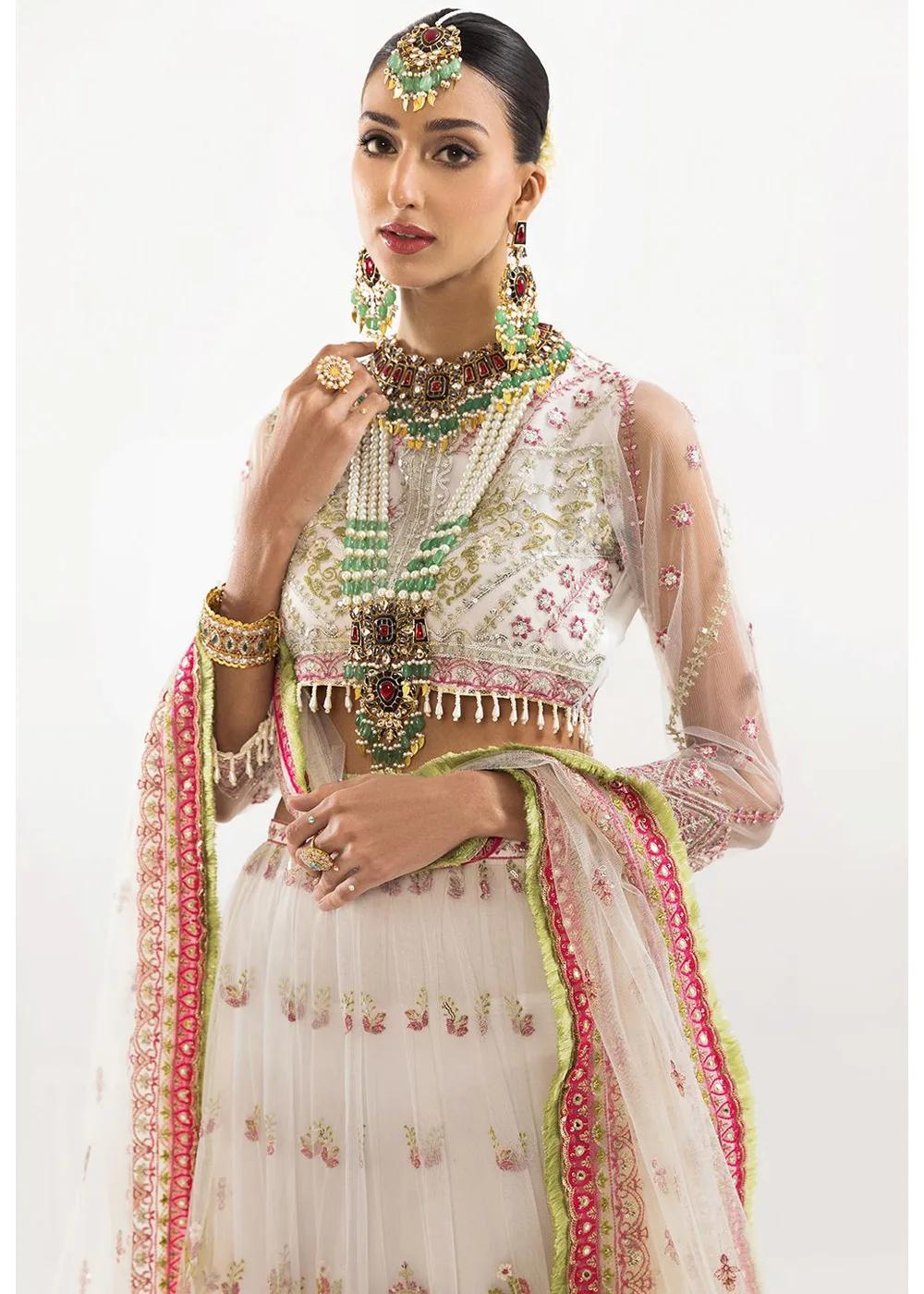 KHAS Store 3-Piece Unstitched Premium Embroidered Luxury Chiffon Suit KNAC-1774 - Elevate Your Style