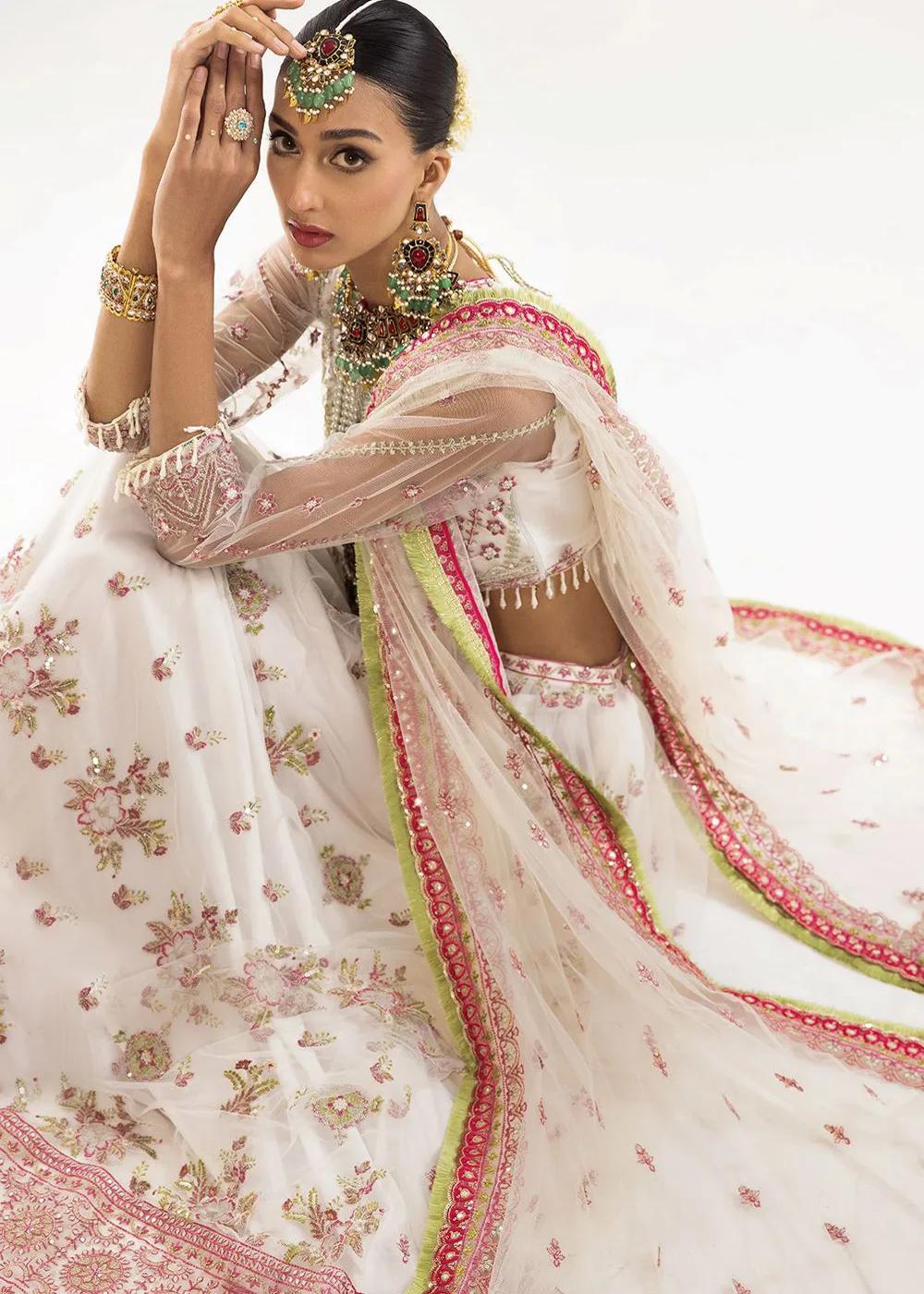 KHAS Store 3-Piece Unstitched Premium Embroidered Luxury Chiffon Suit KNAC-1774 - Elevate Your Style