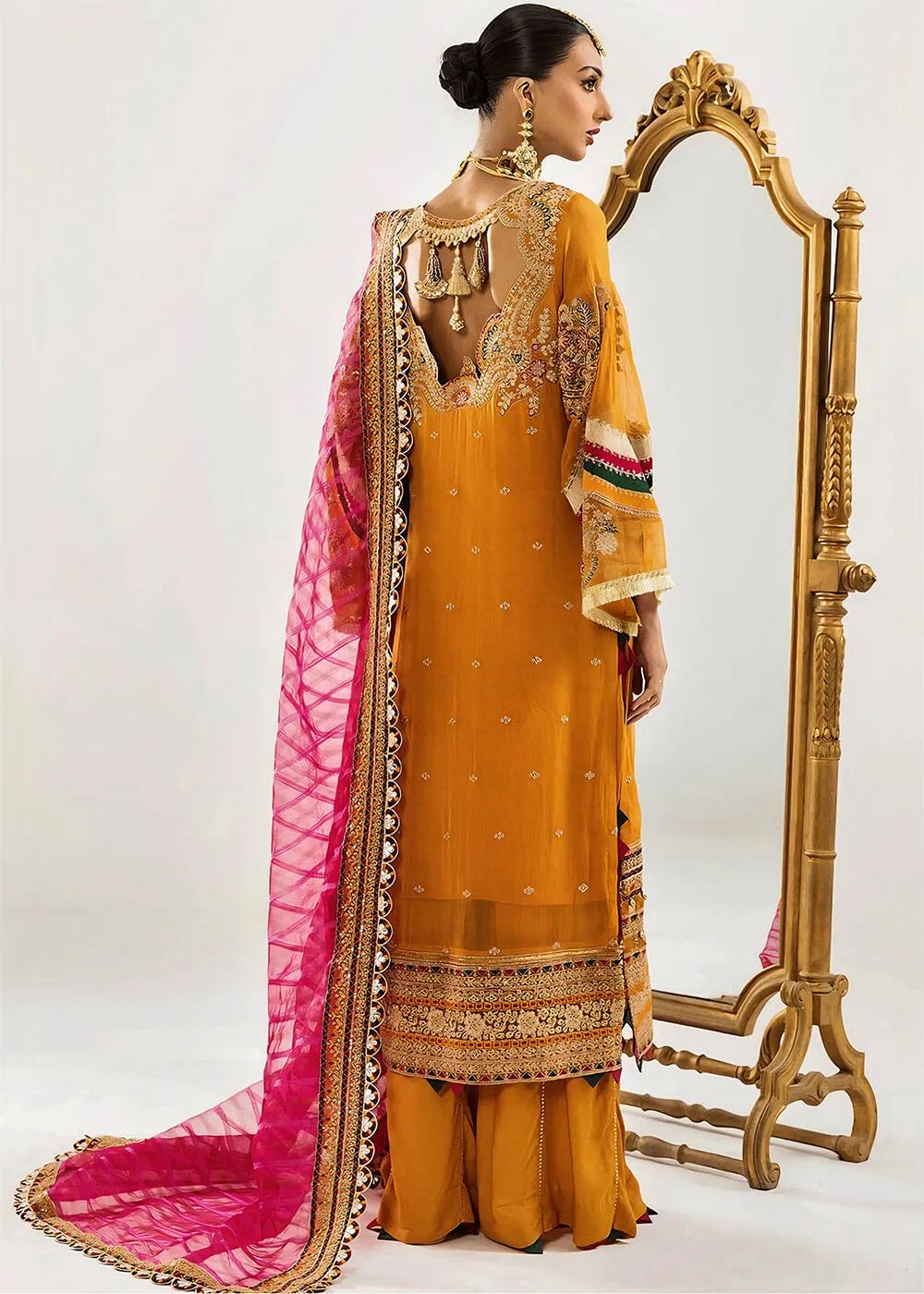 Khas Store 3-Piece Unstitched Premium Embroidered Luxury Net Suit KNAC-1768