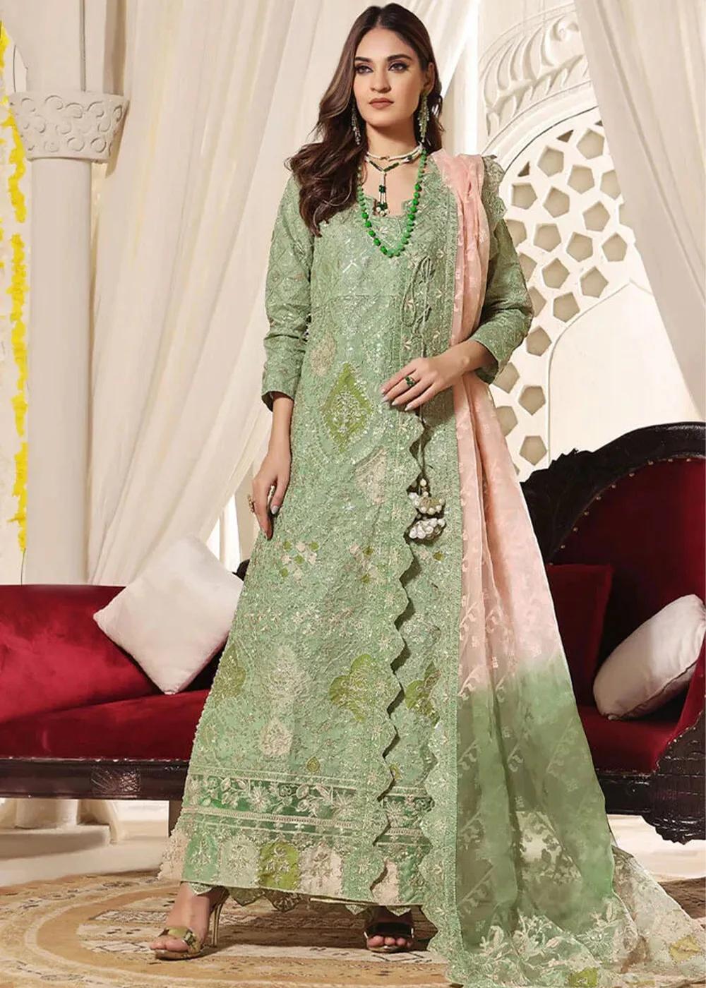 Khas Store Sale 3-Piece Embroidered Luxury Suit KNAC-2246: Your Ultimate Fashion Companion