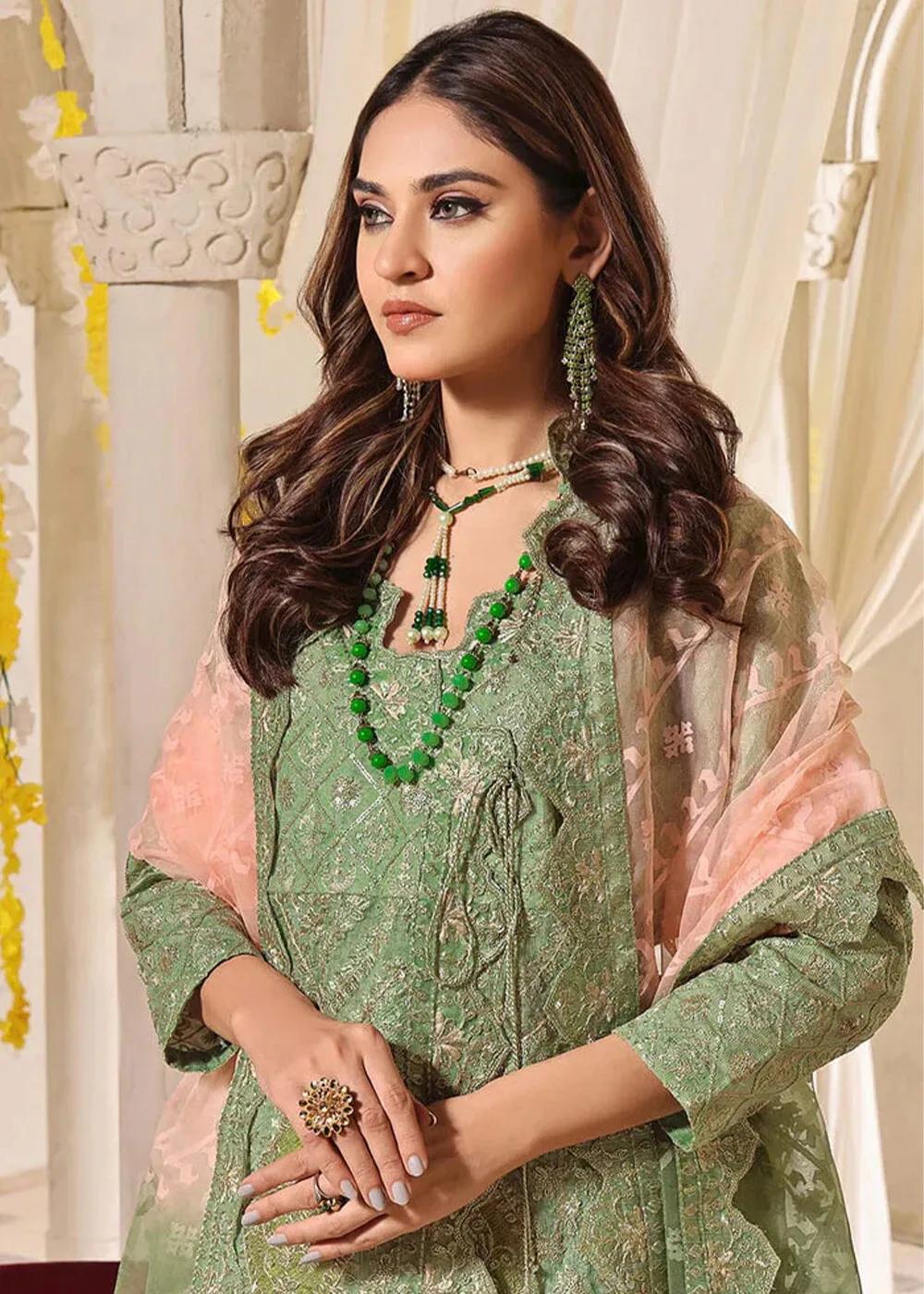 Khas Store Sale 3-Piece Embroidered Luxury Suit KNAC-2246: Your Ultimate Fashion Companion
