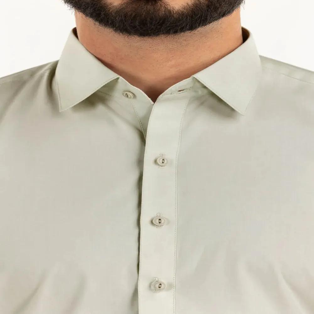 Light Pista President Latha-NS Unstitched Fabric Cotton For Gul Ahmed Men's Collection