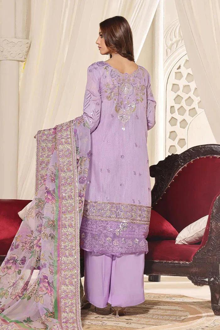 Luxury Redefined: Unveiling the Exquisite Khas Store Sale 3-Piece Embroidered Luxury Suit KNAC-2243