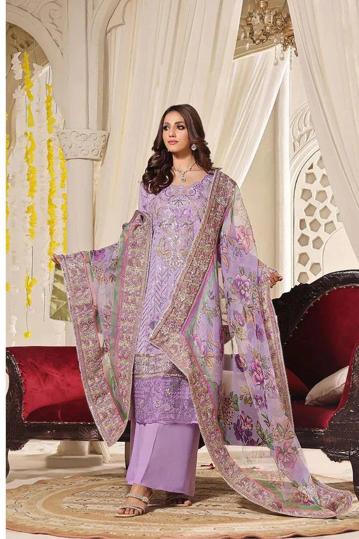 Luxury Redefined: Unveiling the Exquisite Khas Store Sale 3-Piece Embroidered Luxury Suit KNAC-2243
